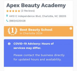 Apex Beauty Academy – Top 1 Makeup School in Charlotte, NC for 2024