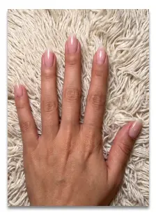 Natural Cloudy French Nails almond shape lifestyle aesthetic 2026